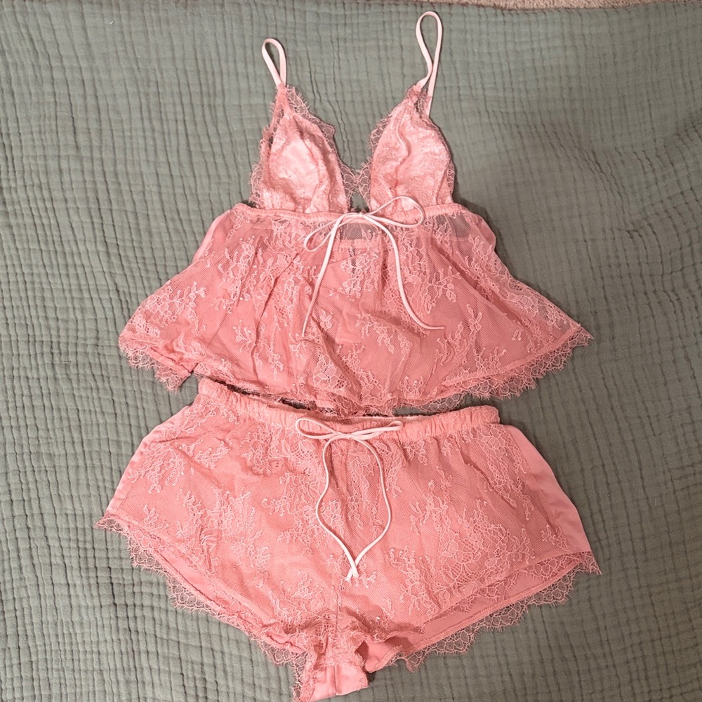 Victoria’s Secret lace sleepwear